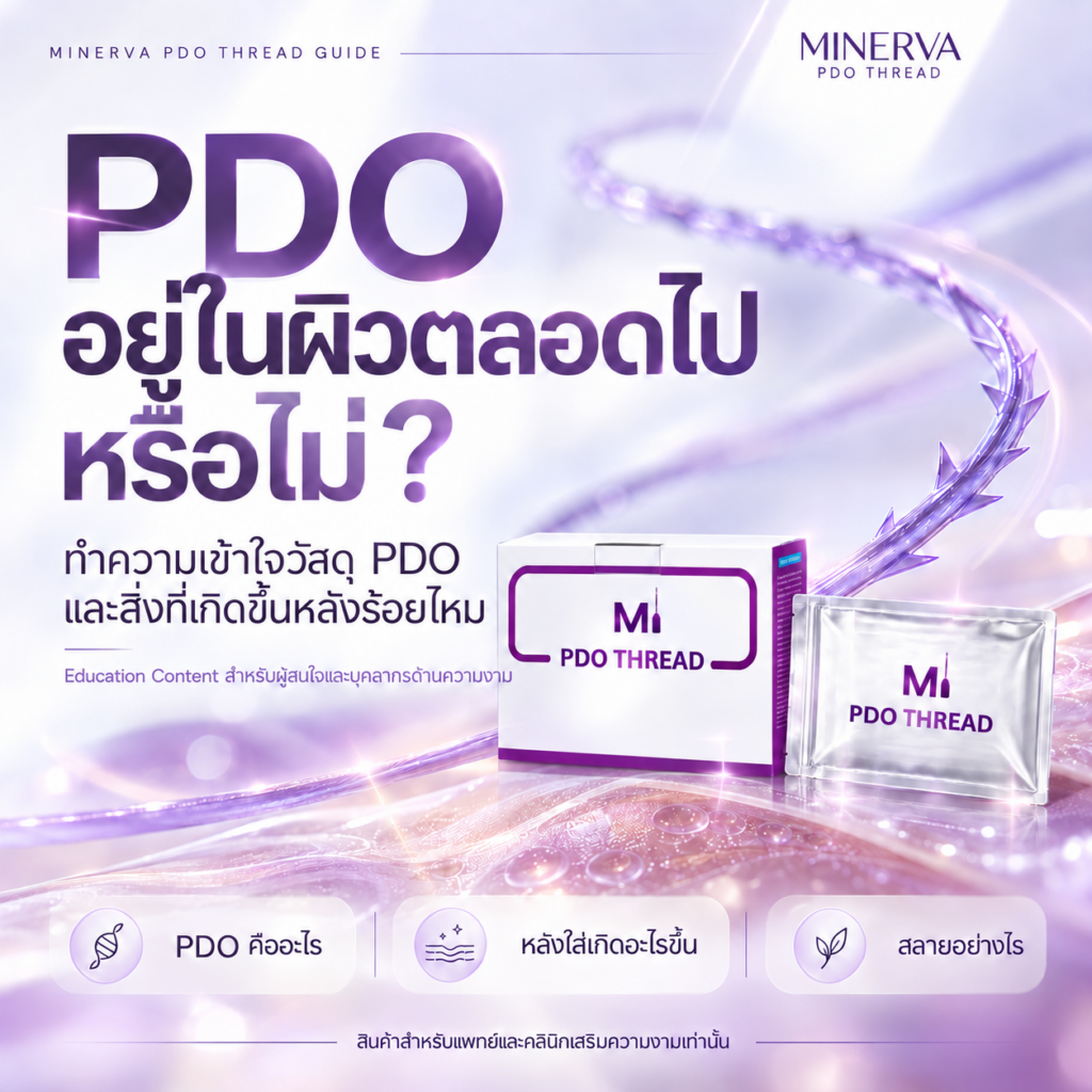 PDO คืออะไร? ไหม PDO อยู่ในผิวตลอดไปหรือไม่ และสลายอย่างไร